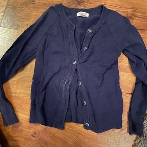 Blue girls sweater